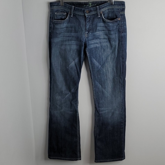 7 for all mankind Bootcut Flynt jeans 30 Low RIse - Picture 5 of 13